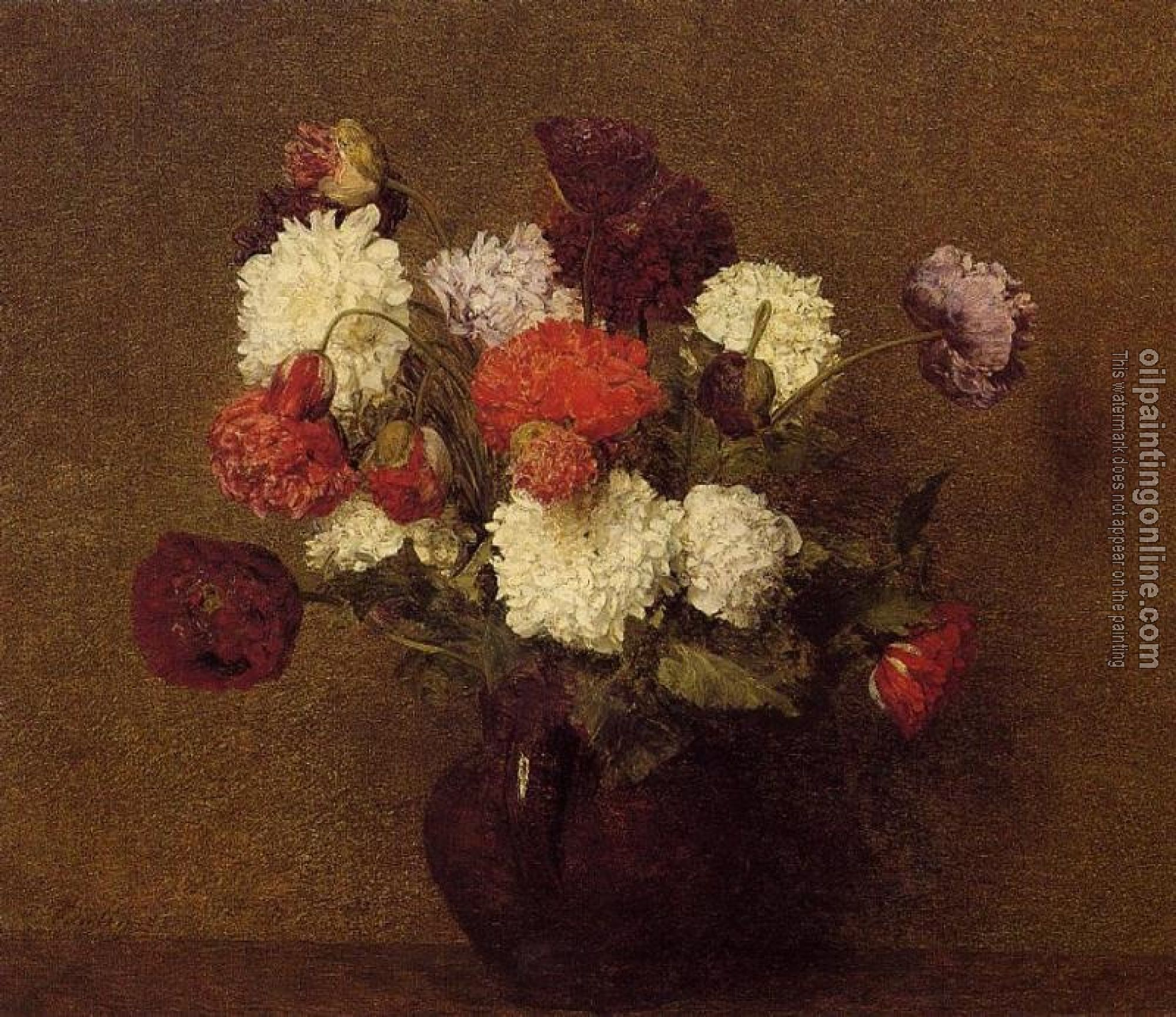 Fantin-Latour, Henri - Flowers Poppies